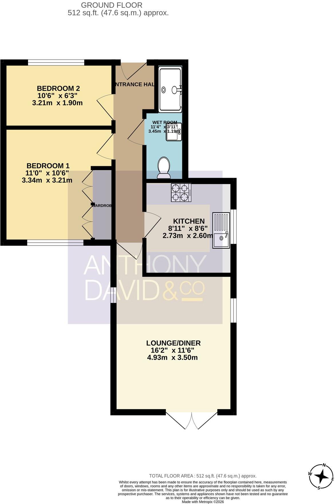 Johnston Road, Oakdale , Poole, BH15 floorplan