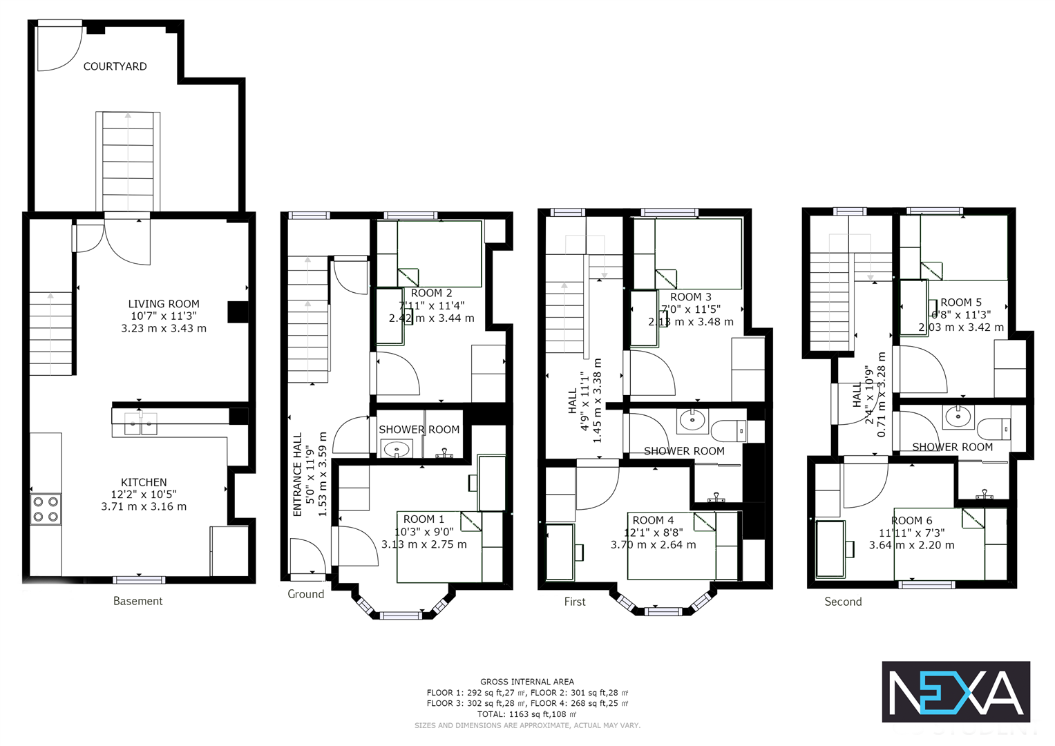 HAMPSHIRE TERRACE floorplan
