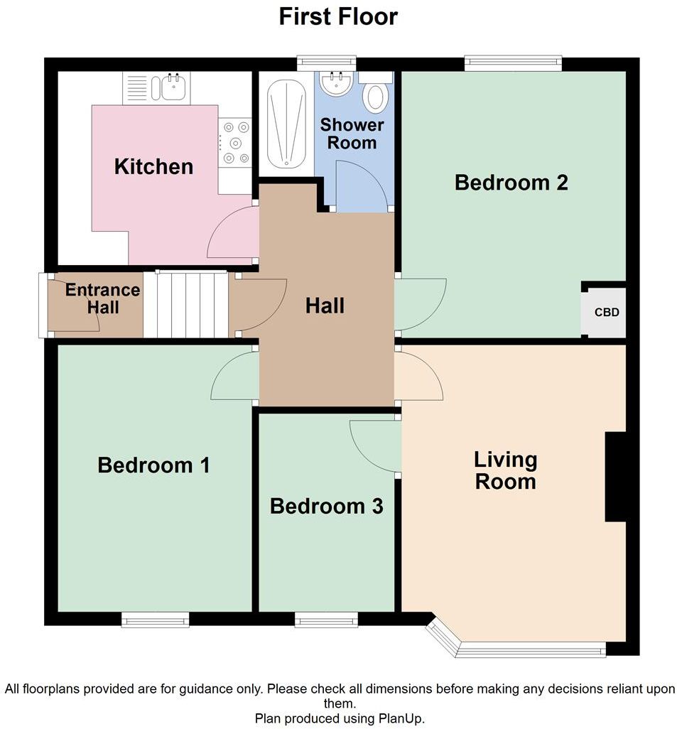 Granby Road, Buxton floorplan