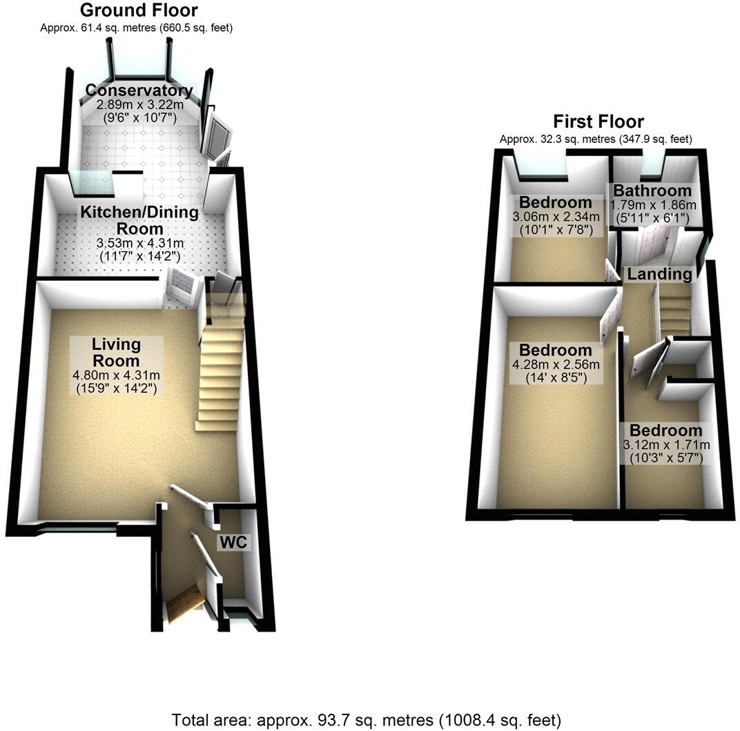Riverstone Bridge, Littleborough, Greater Manchester, OL15 floorplan