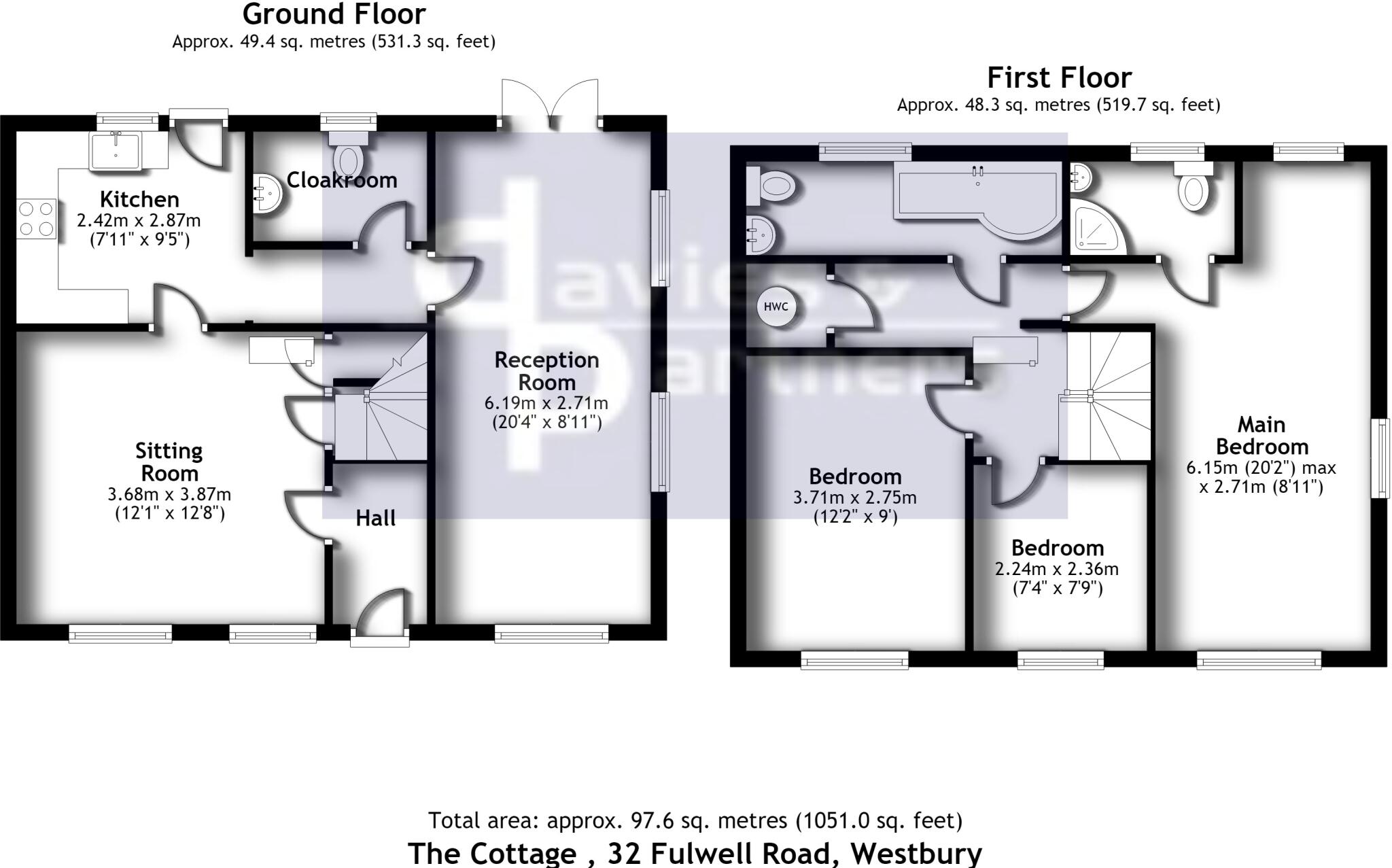 Fulwell Road, Westbury floorplan