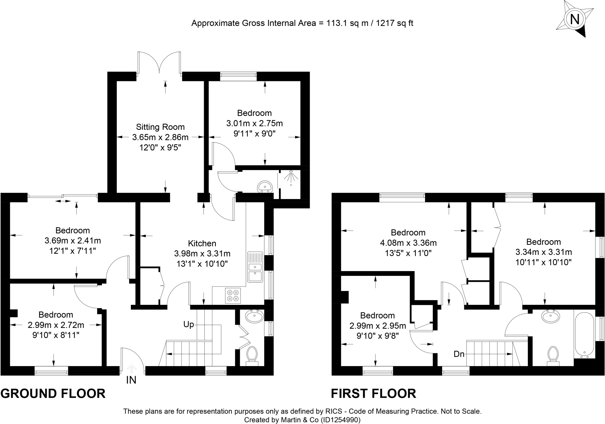 Chatham Road, Stanmore, Winchester floorplan