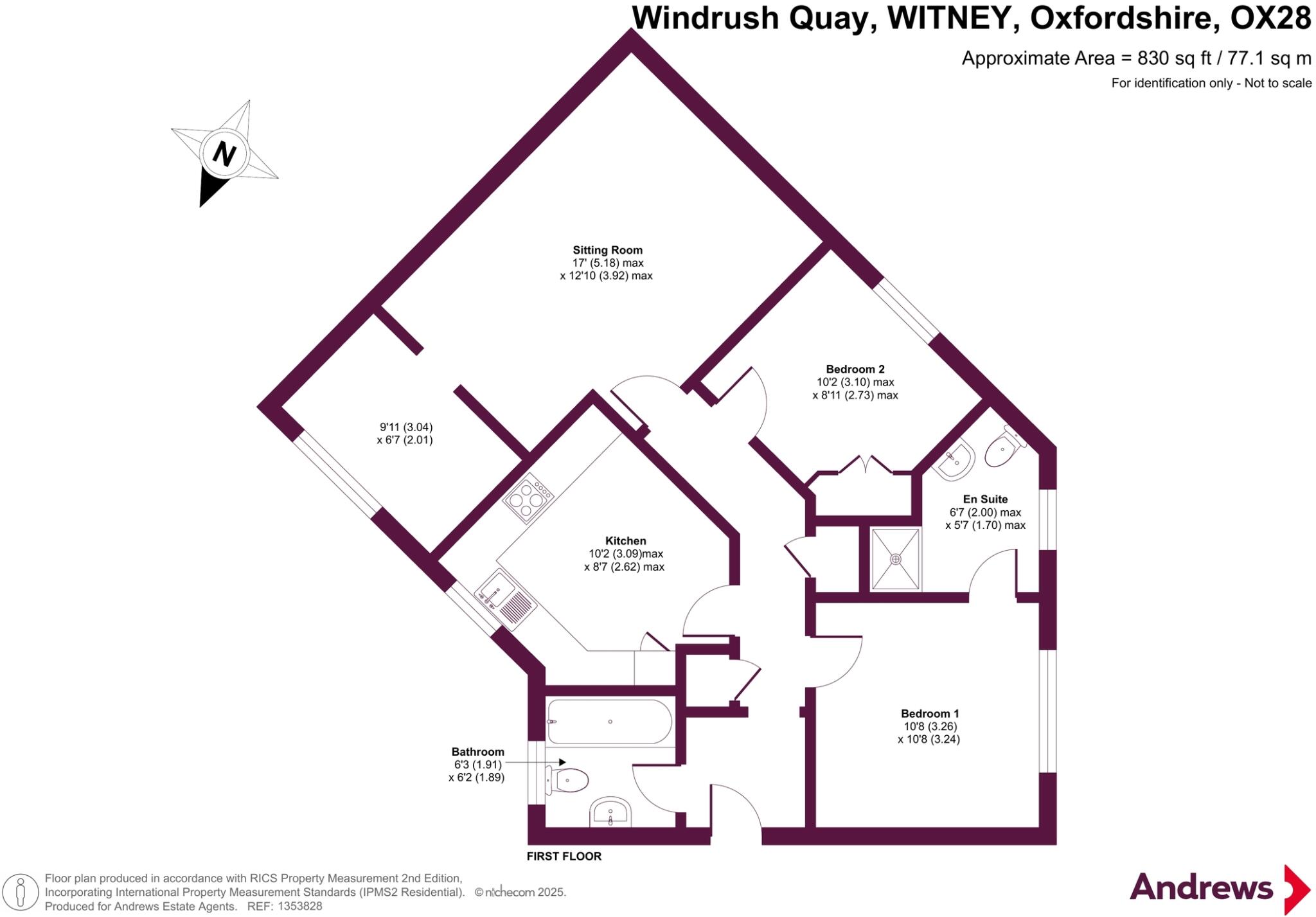Windrush Quay, WITNEY, Oxfordshire, OX28 floorplan