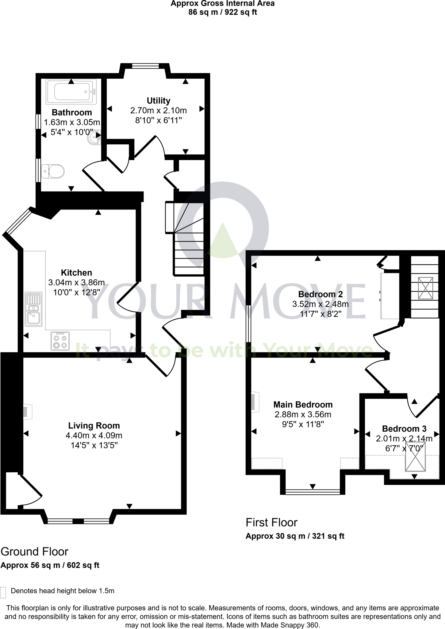 Eastbank, Brechin, Angus, DD9 floorplan