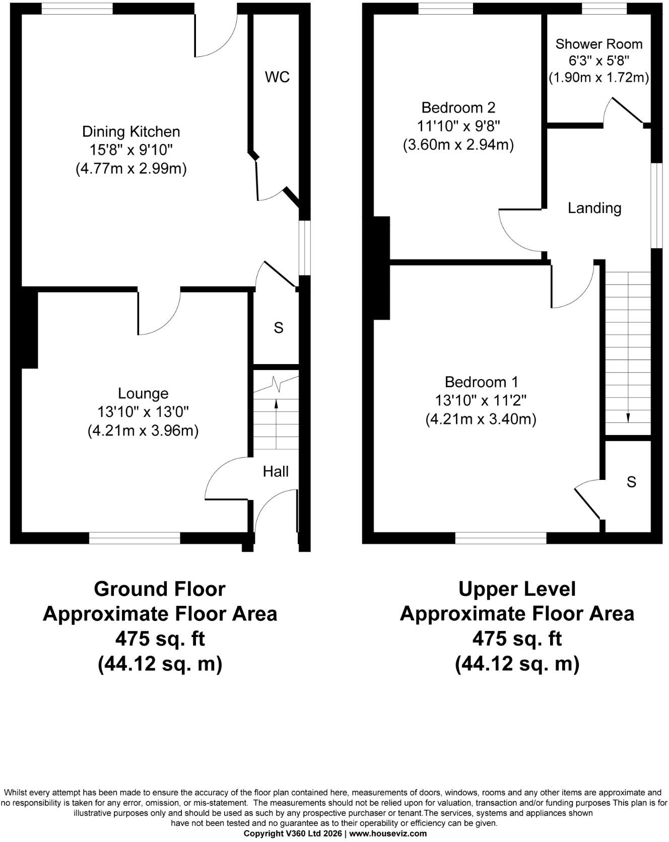 Hayfield Terrace, Denny, Stirlingshire floorplan
