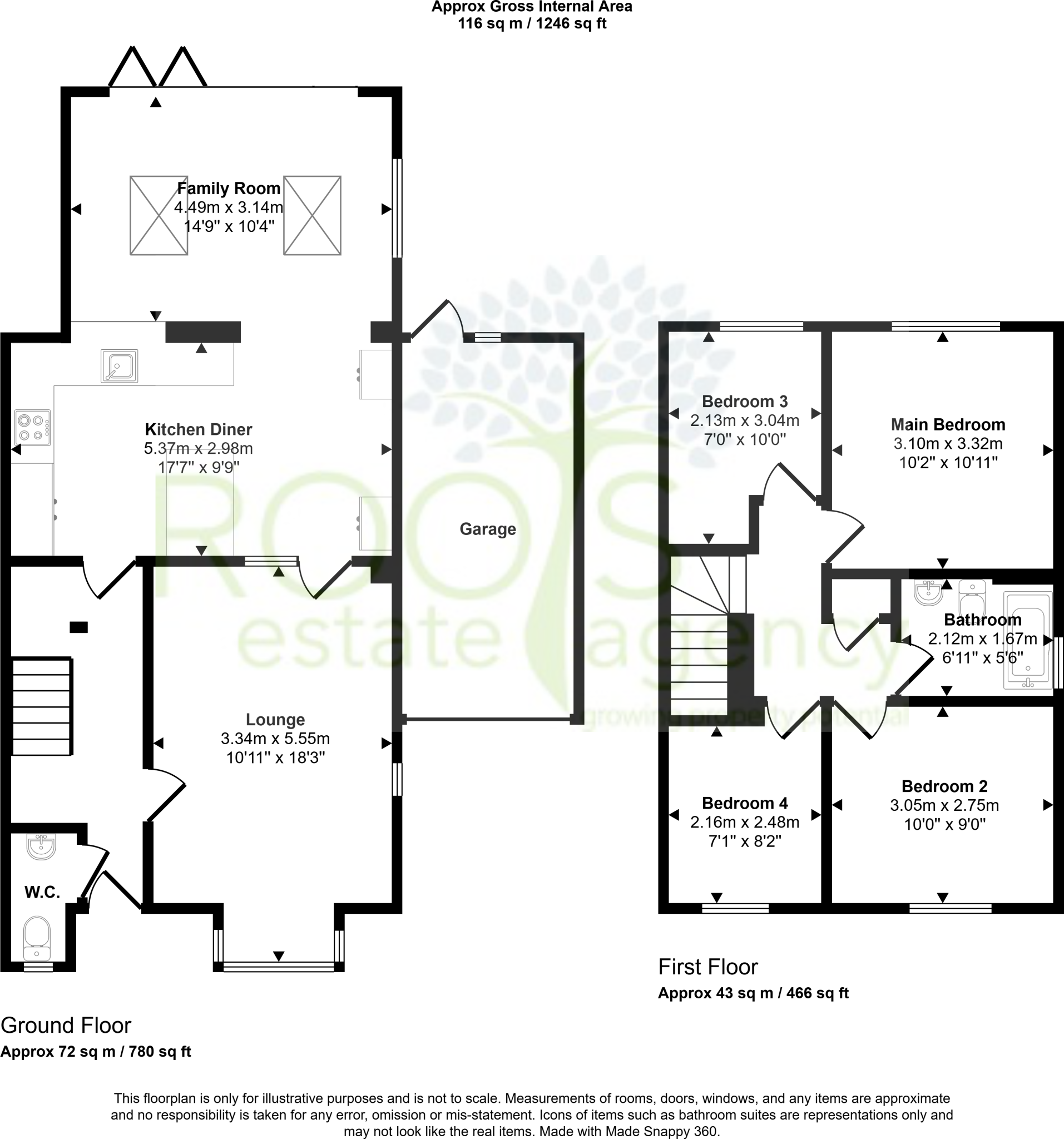 Barley Close, Thatcham, Berkshire, RG19 floorplan