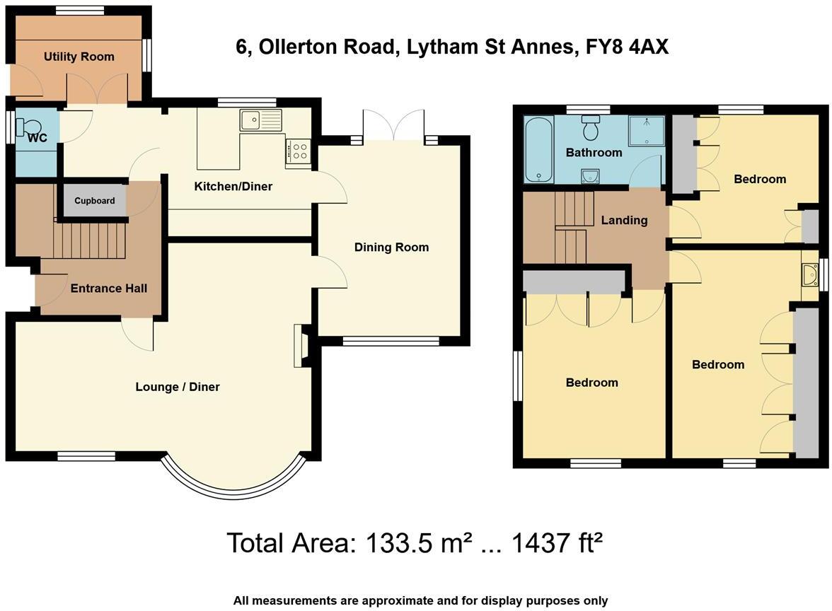 Ollerton Road, Lytham St Annes floorplan
