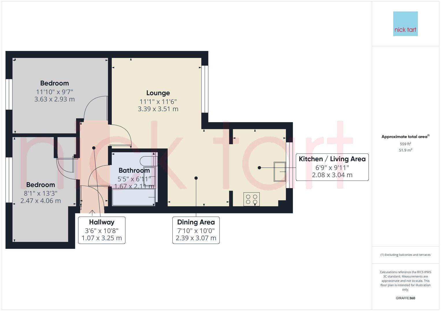Hurst Lane, Tipton floorplan