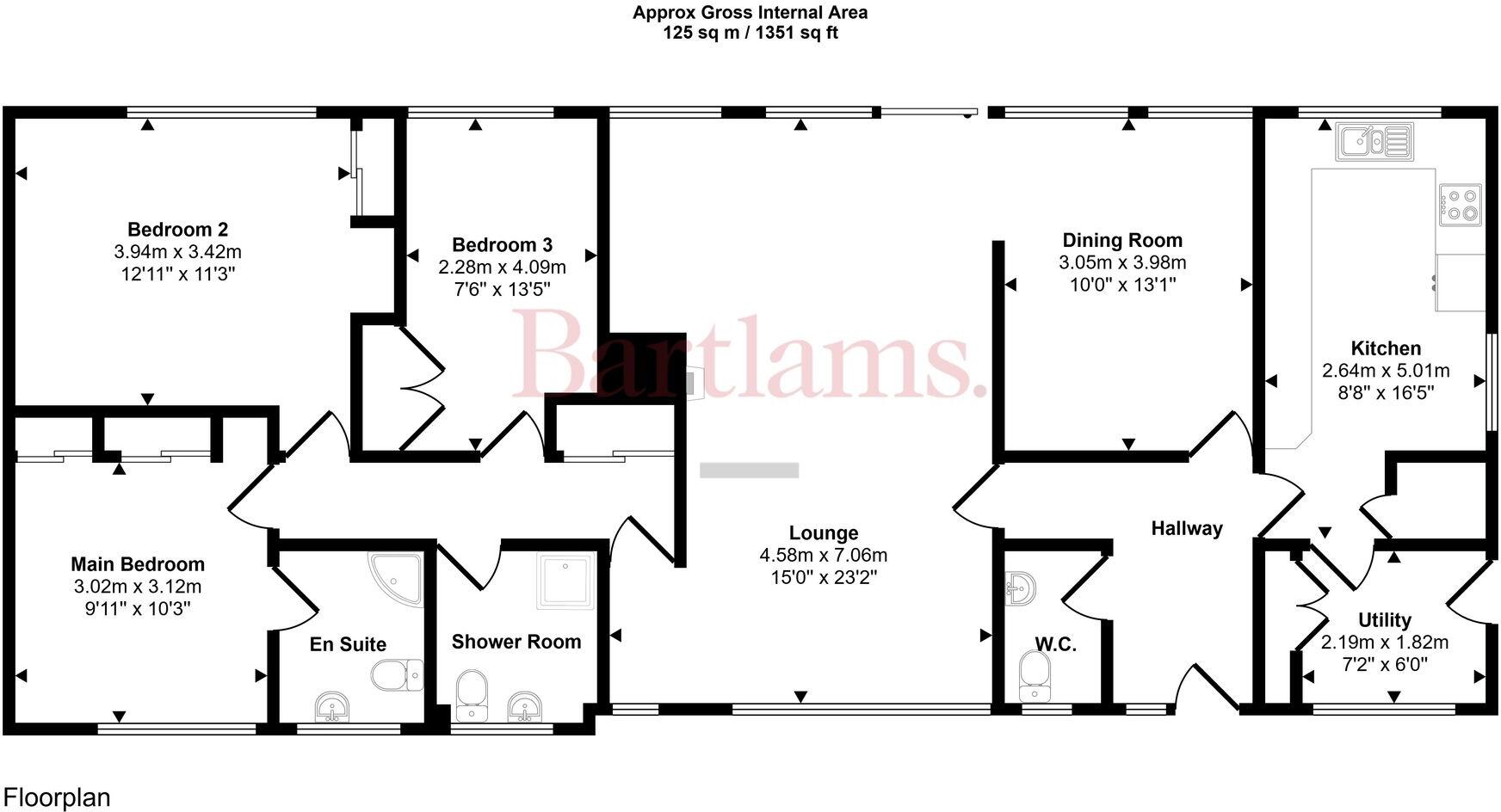 Whiston Close, Albrighton, WV7 floorplan