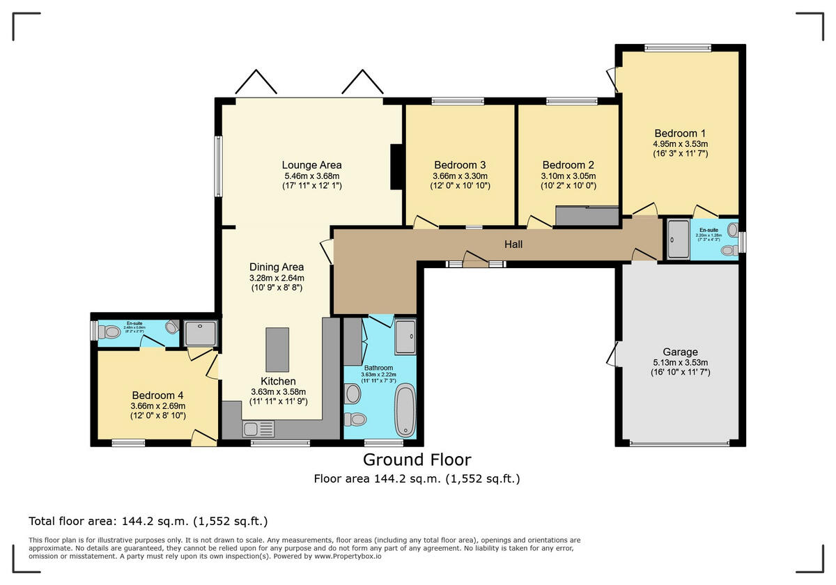 Seven Sisters Road, St Lawrence, PO38 floorplan