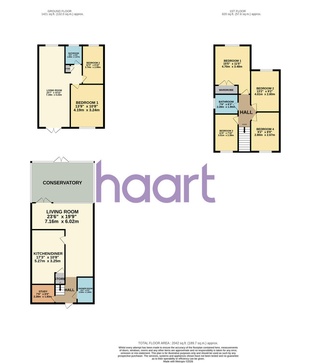 Crawford Road, Hatfield floorplan