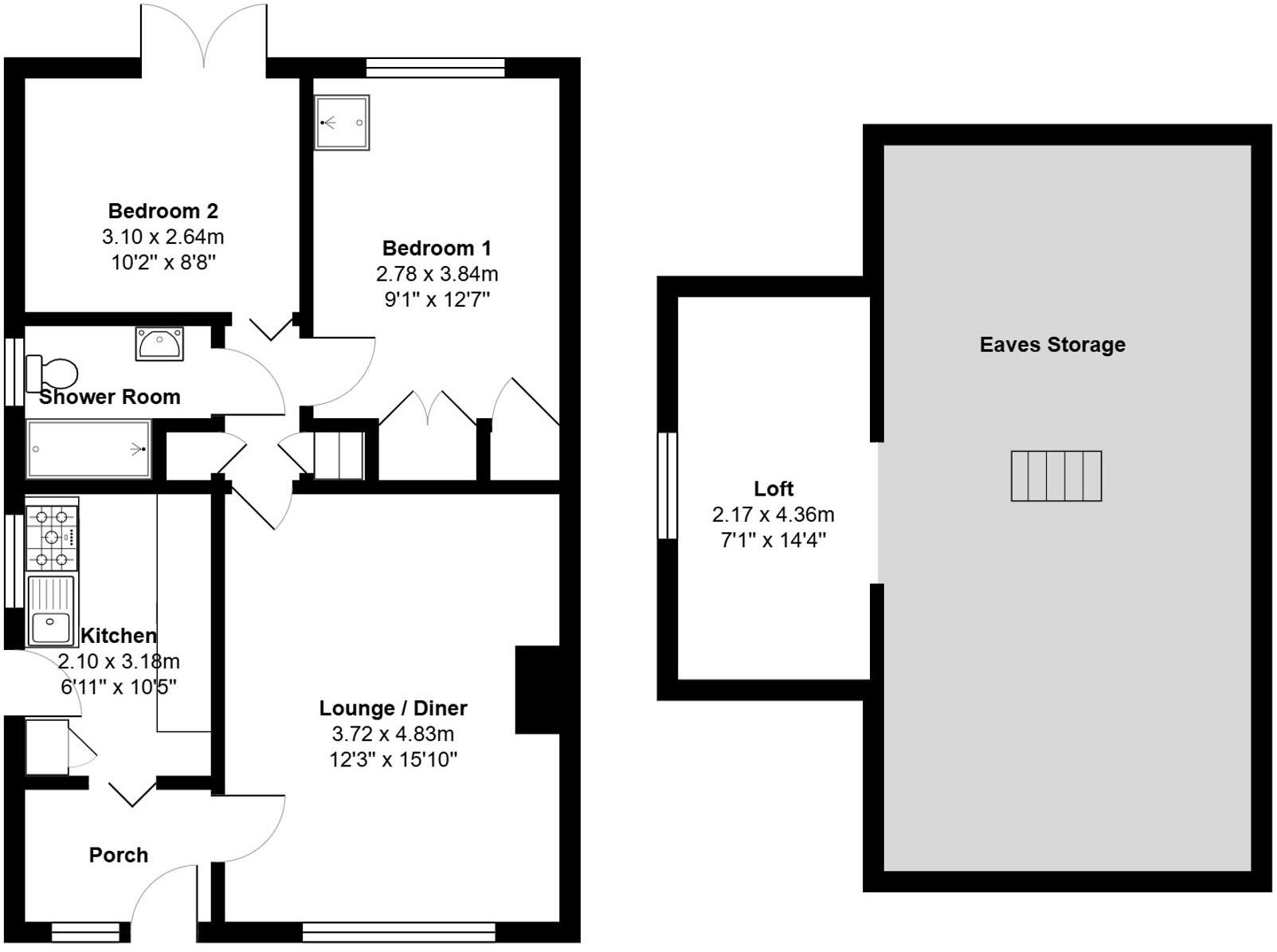 Elmdale Crescent, Thornbury, BS35 floorplan