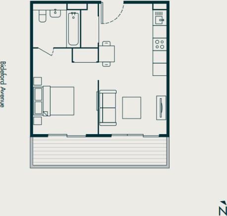 The Wiltern, Dawlish Avenue East Perivale UB6 floorplan