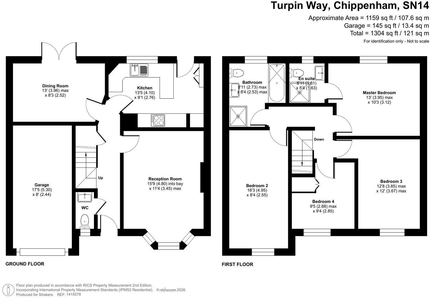 Turpin Way, Chippenham floorplan