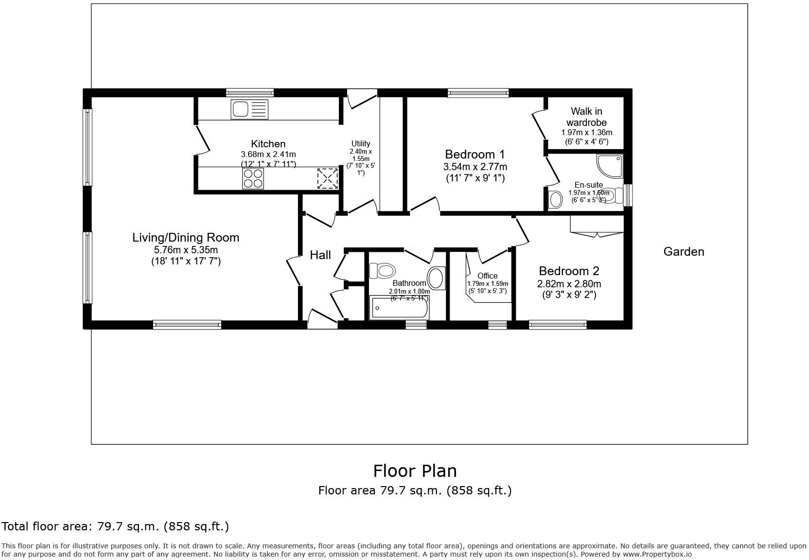 Ipswich, Suffolk, IP4 floorplan
