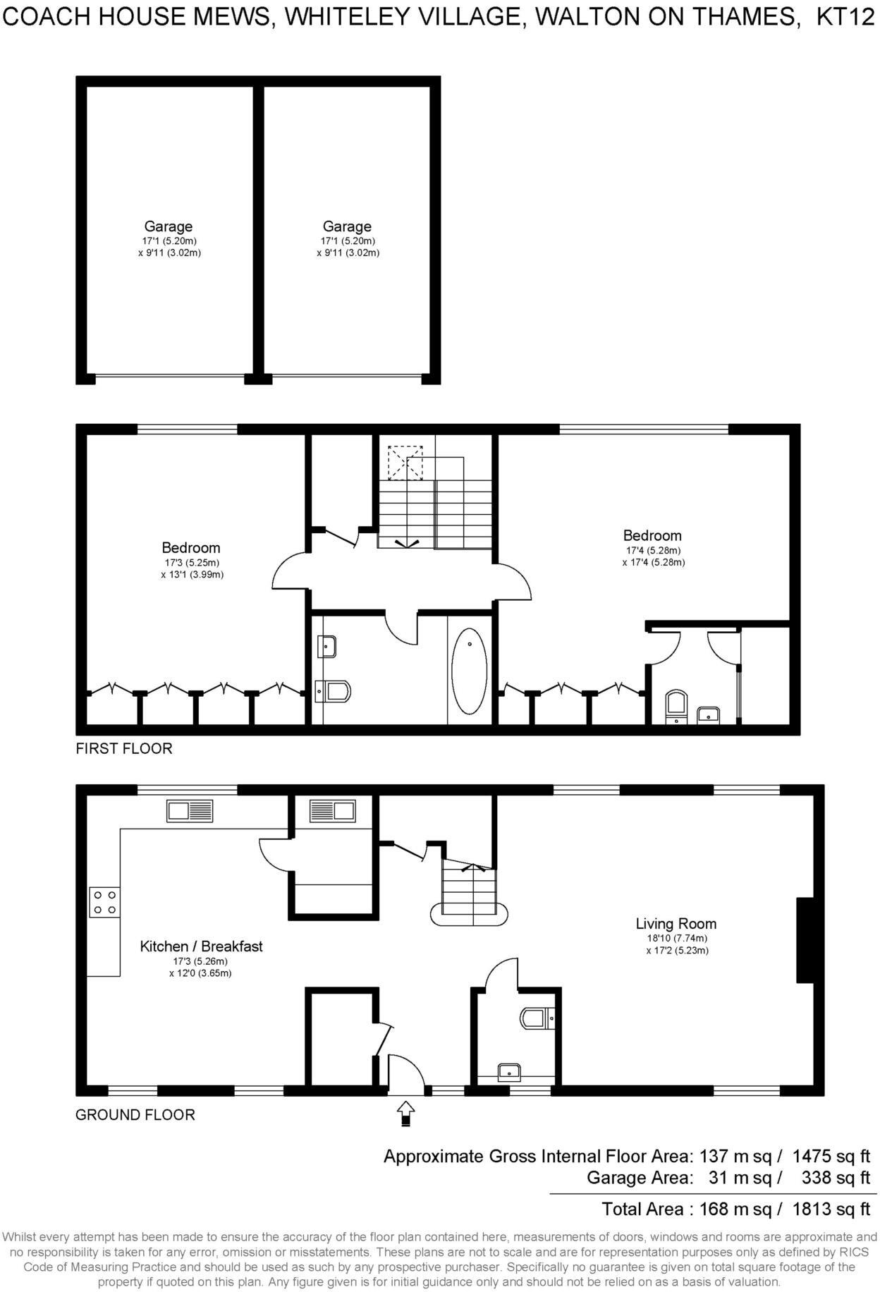 Whiteley Village, Walton On Thames floorplan