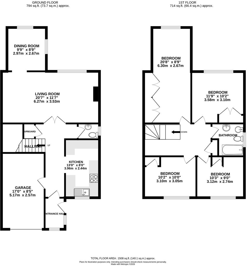 Valebridge Drive, Burgess Hill floorplan