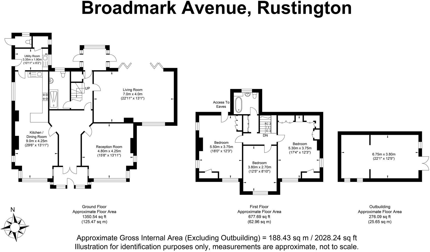 Broadmark Avenue, Rustington, BN16 floorplan