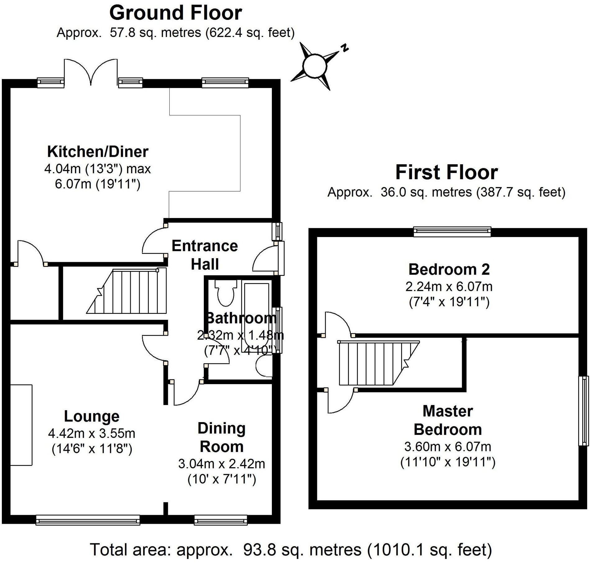 63 Geraints Way, Cowbridge, Vale of Glamorgan CF71 7AY floorplan