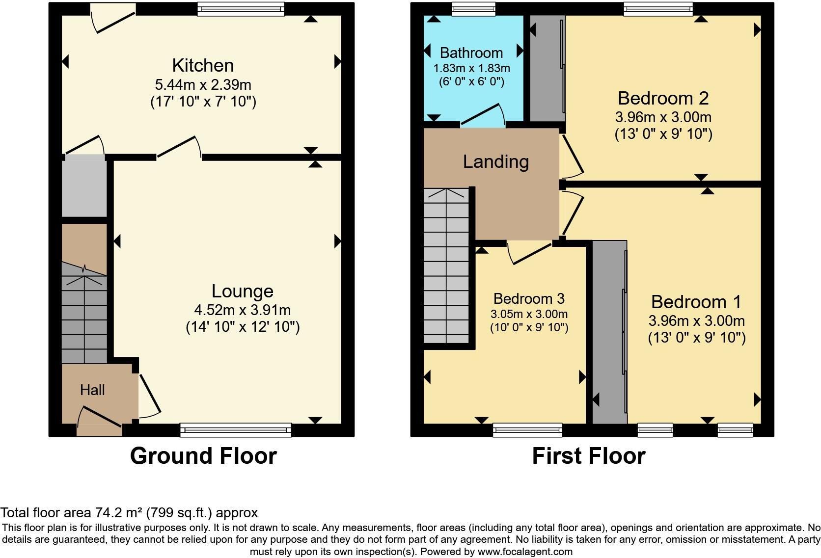 Drumpellier Avenue, Baillieston, Glasgow, G69 floorplan