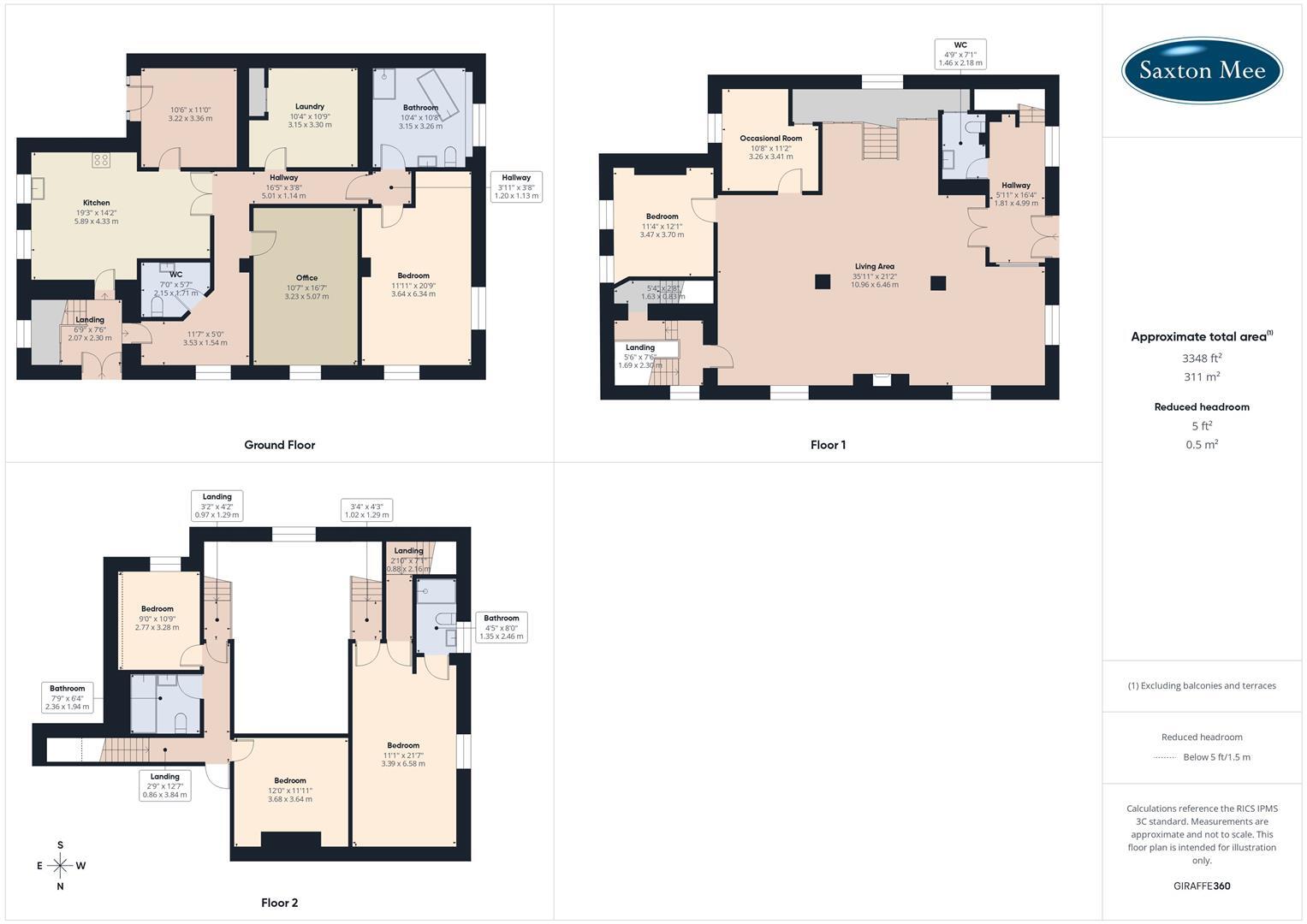 Brook Hill, Thorpe Hesley, Rotherham floorplan