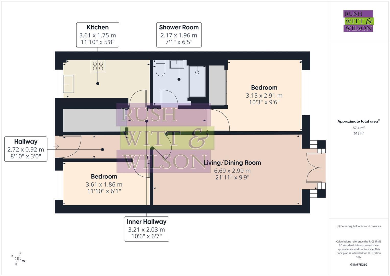 Shirlea View, Battle floorplan