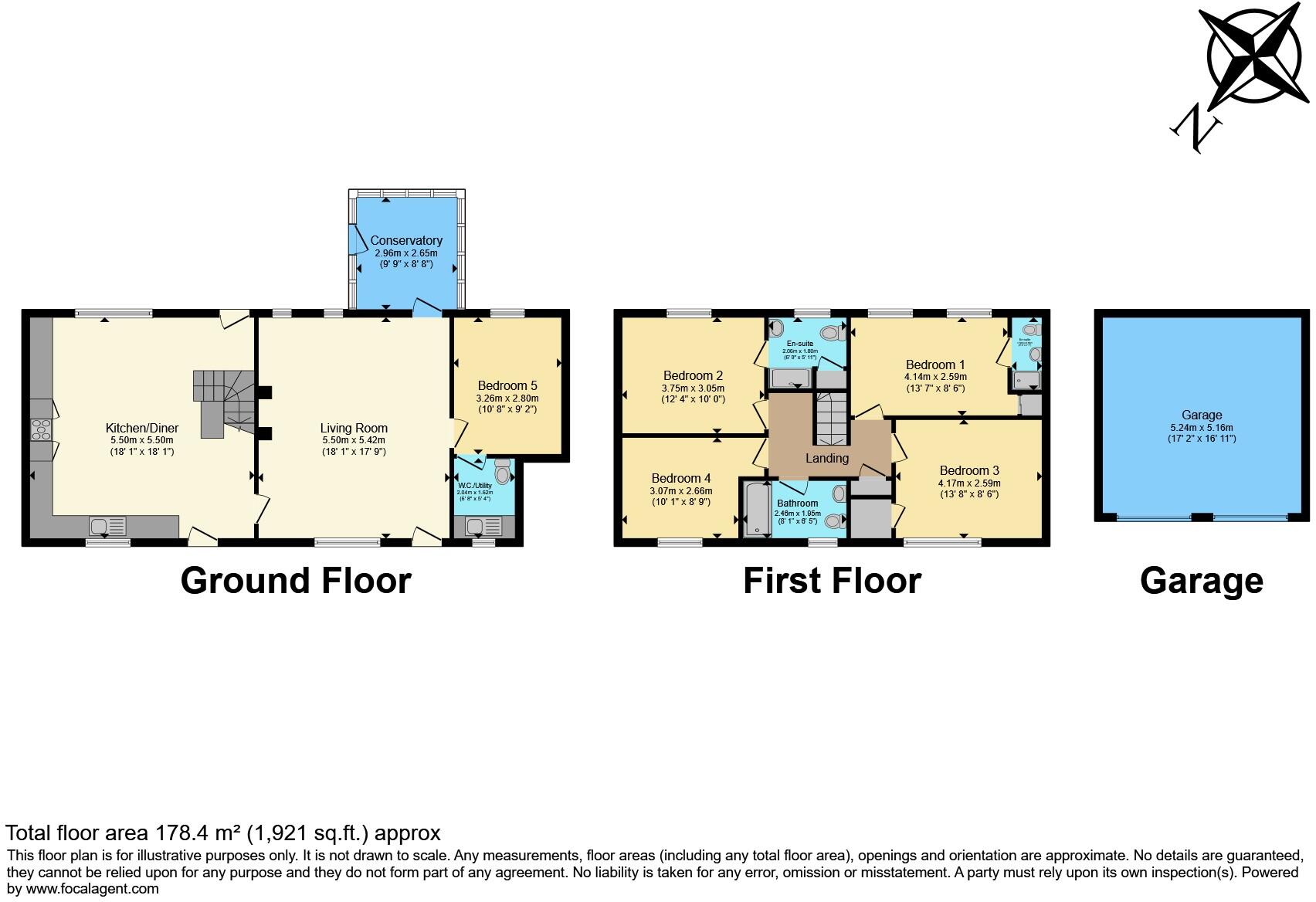 Hob Cote Lane, Oakworth, BD22 floorplan