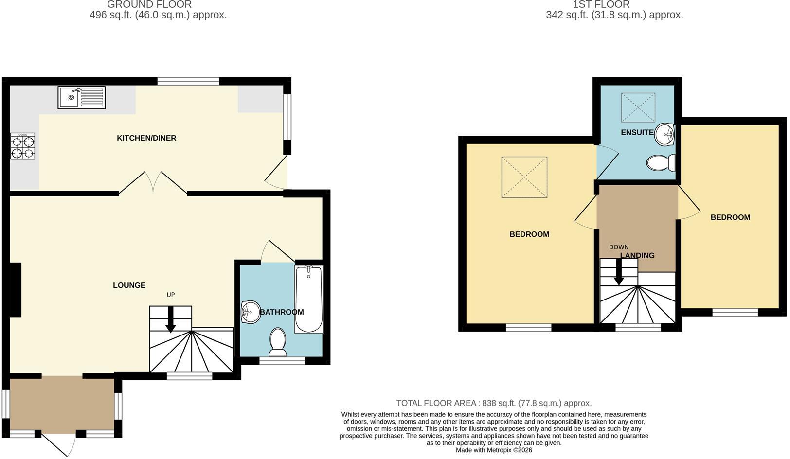 Gammaton, Bideford floorplan