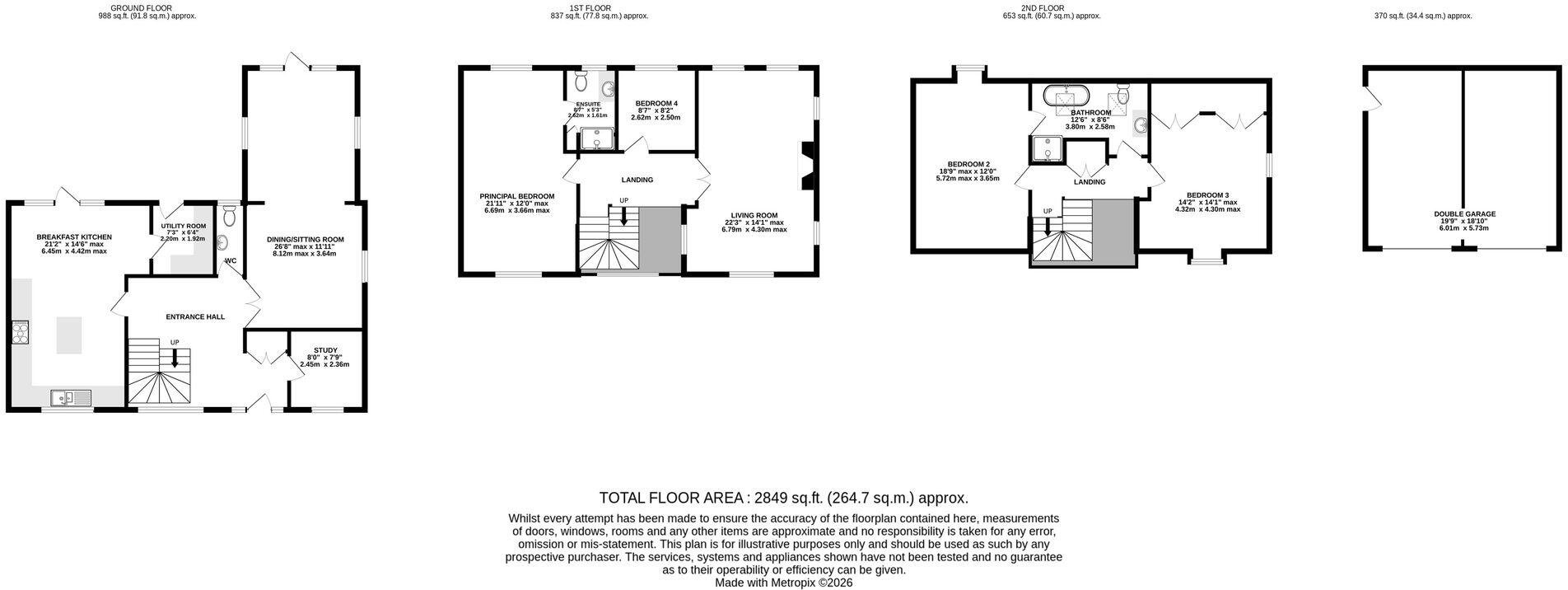 Swettenham, The Courtyard, CW12 floorplan
