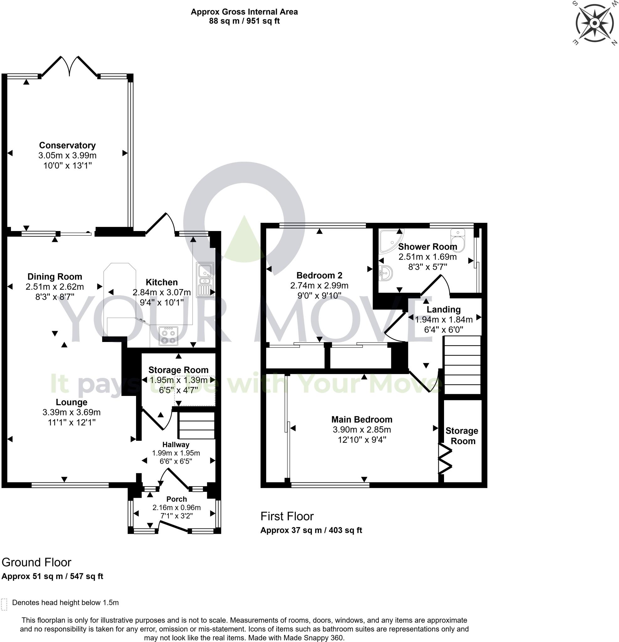 The Hallows, Kirkcaldy, Fife, KY1 floorplan