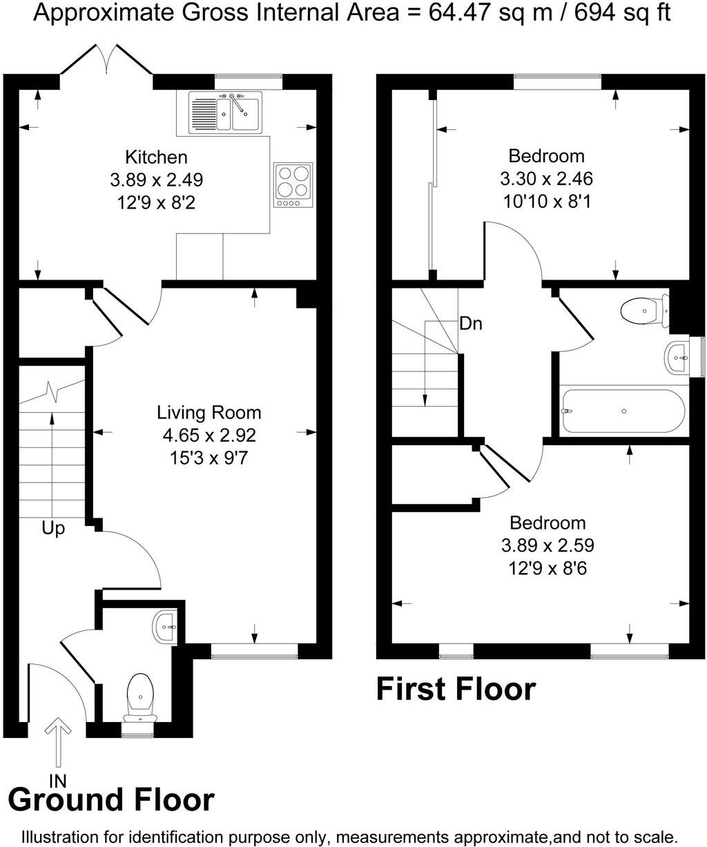 Alice Batt Road, Witney, OX29 floorplan