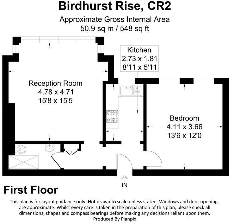 Birdhurst Rise, South Croydon, CR2 floorplan