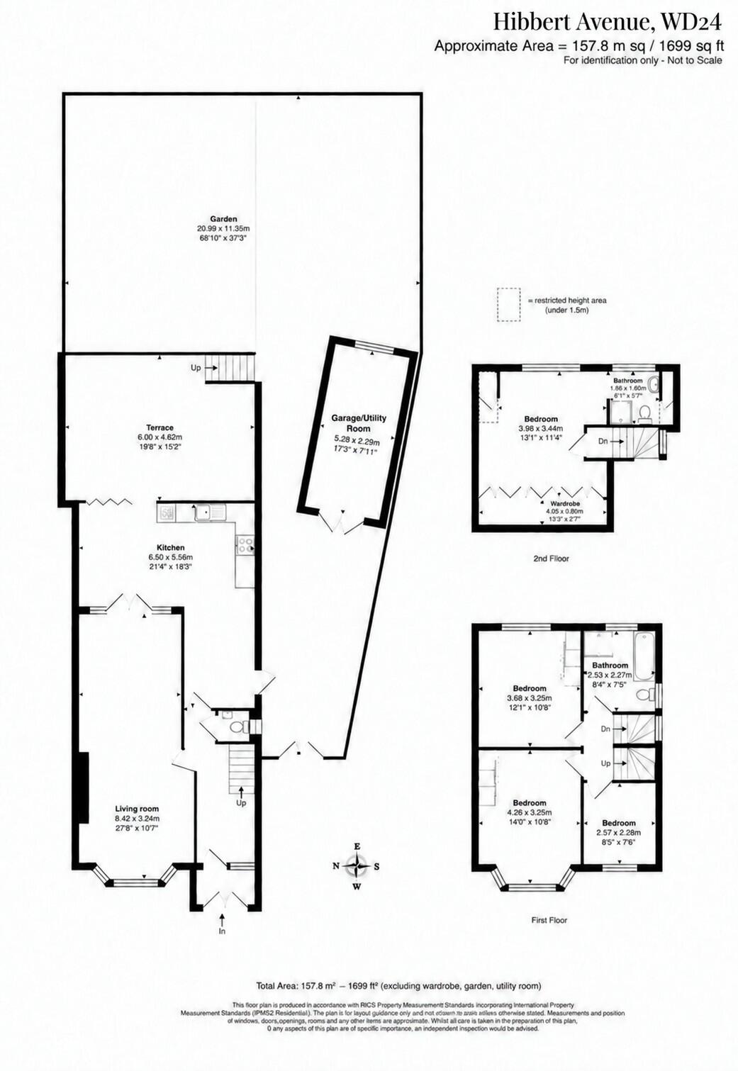 Hibbert Avenue, Watford, Hertfordshire floorplan