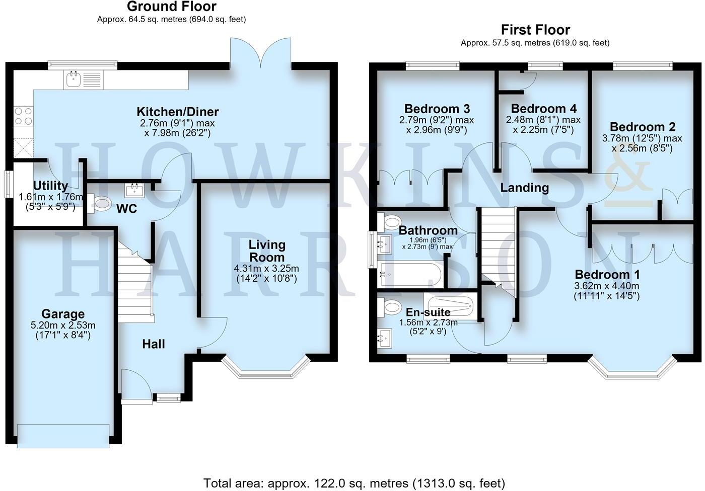 Highgate, Ashby de la Zouch, LE65 floorplan