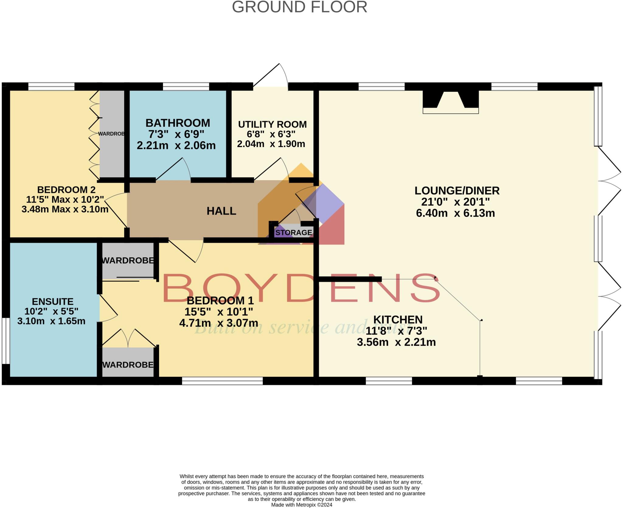 Woodham Walter, Maldon floorplan