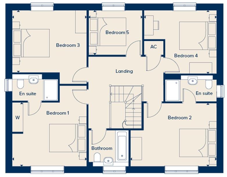 Meadow Views, Hailsham floorplan