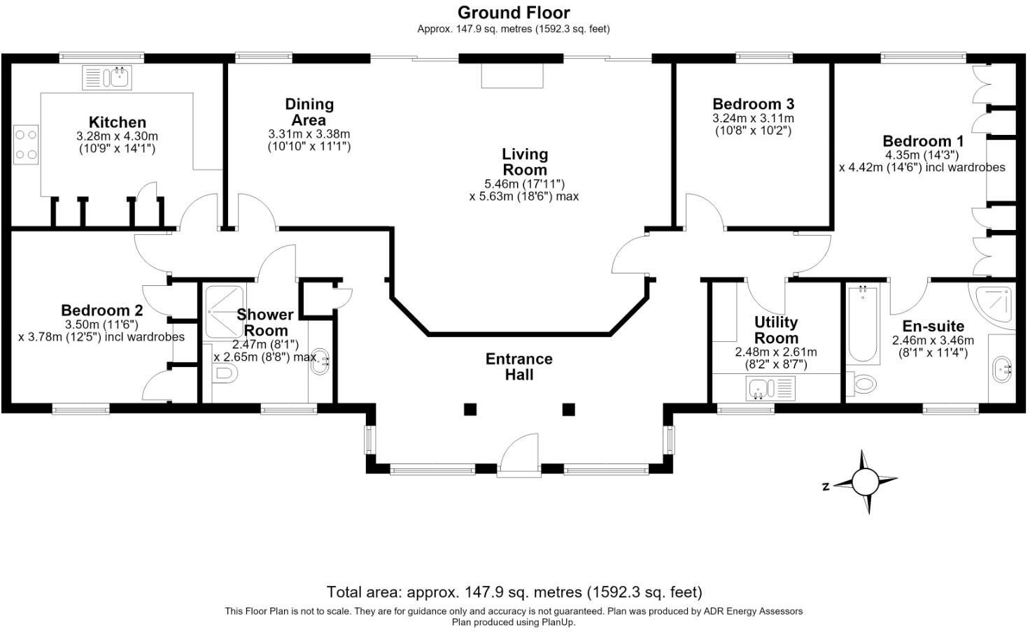 Tixover Grange, Tixover, Stamford floorplan