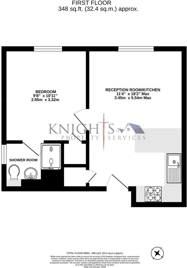 Albert Road, Bagshot floorplan