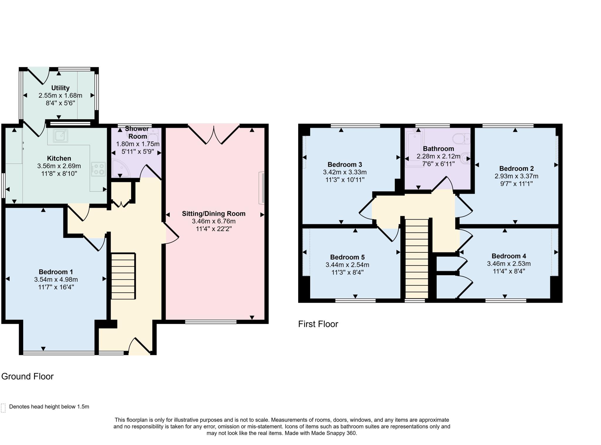 Corfe Mullen floorplan