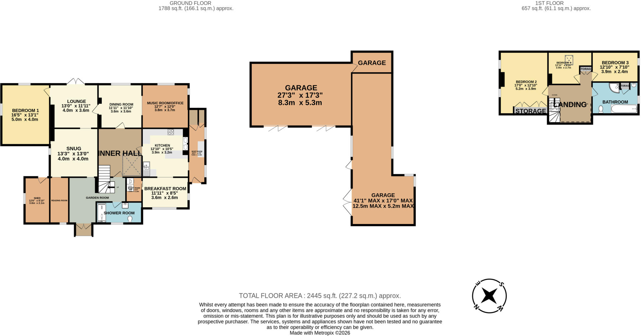 Pixton Park, Dulverton, Somerset, TA22 floorplan