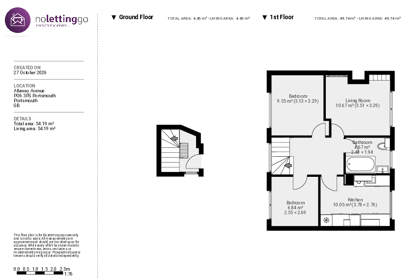 Allaway Avenue, Paulsgrove, Portsmouth, PO6 floorplan