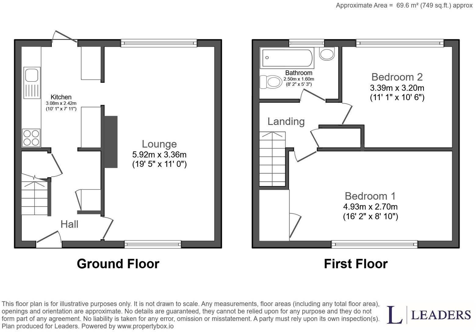 Little Brays, CM18 floorplan