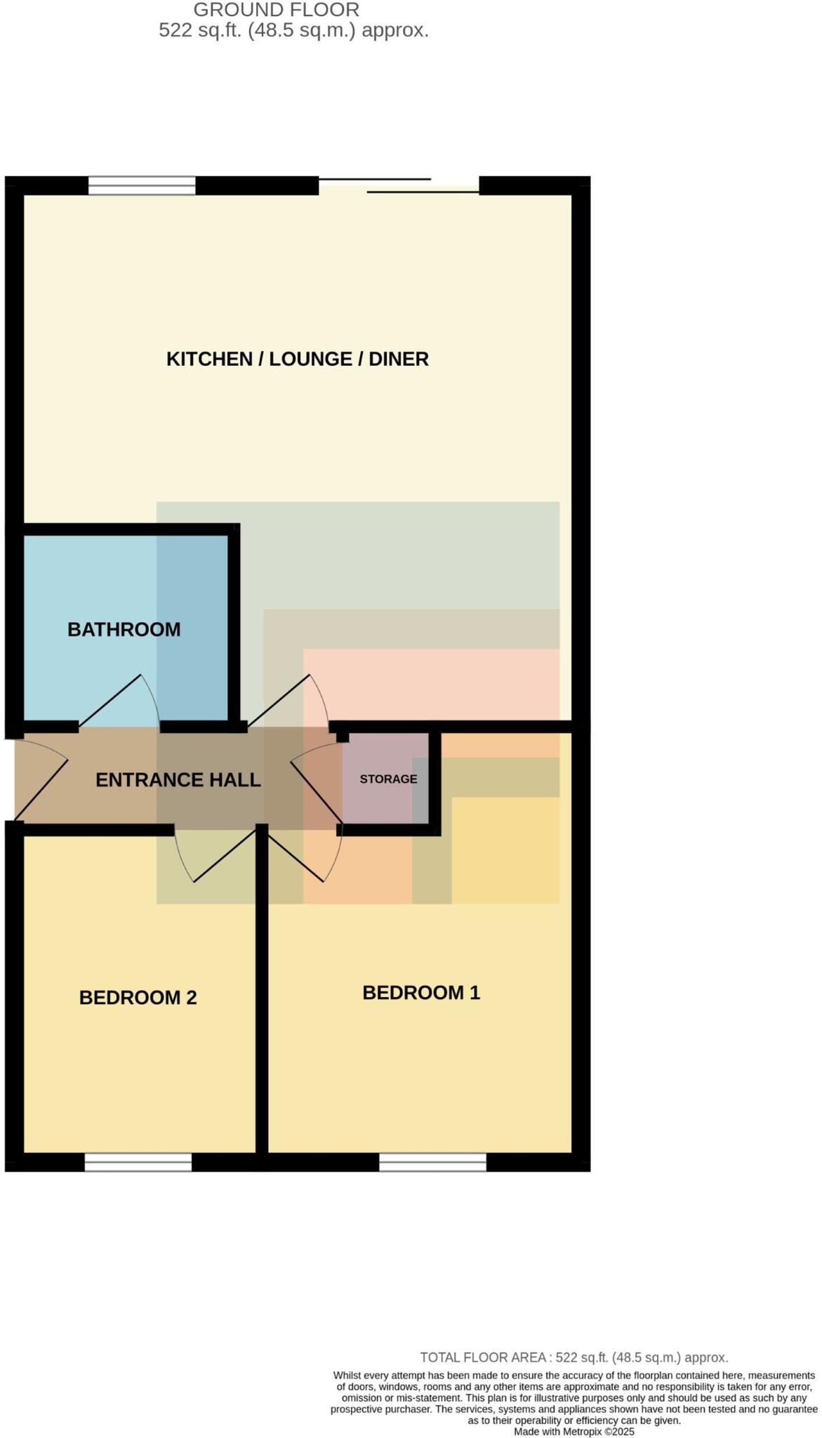 Glan-Y-Ffordd, Taffs Well, CF15 floorplan