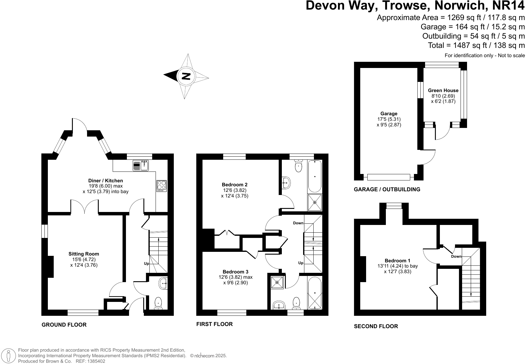 7, Devon Way, Trowse, NR14 floorplan