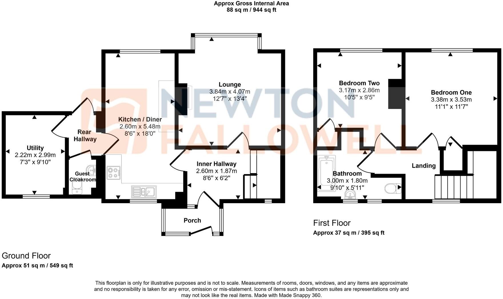 Highway View, Arleston, TF1 floorplan