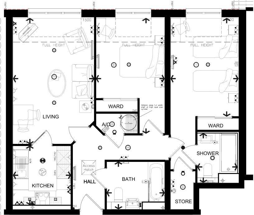 Bond Lodge, Rainham floorplan