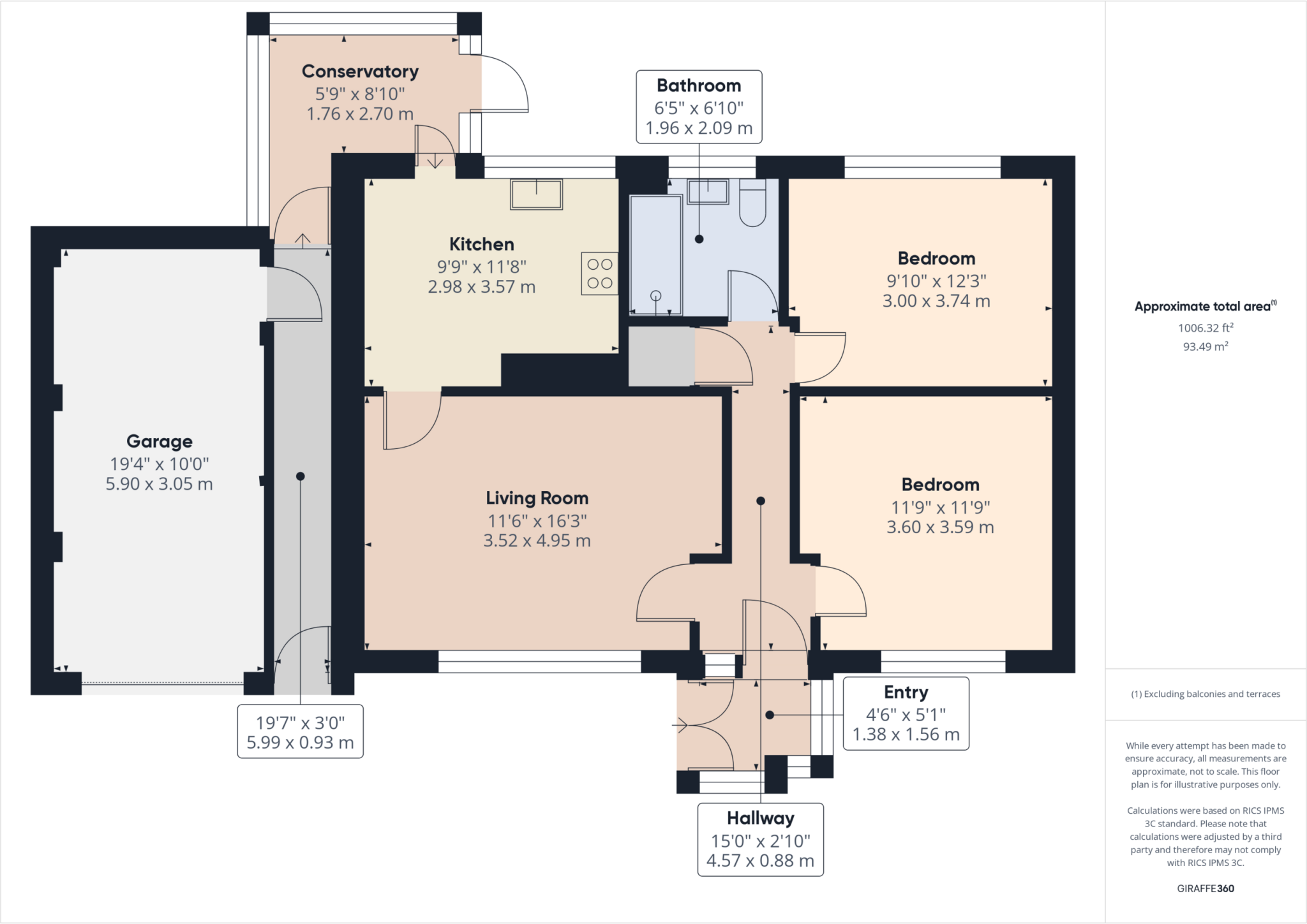 Vicarage Road, Mickleover floorplan
