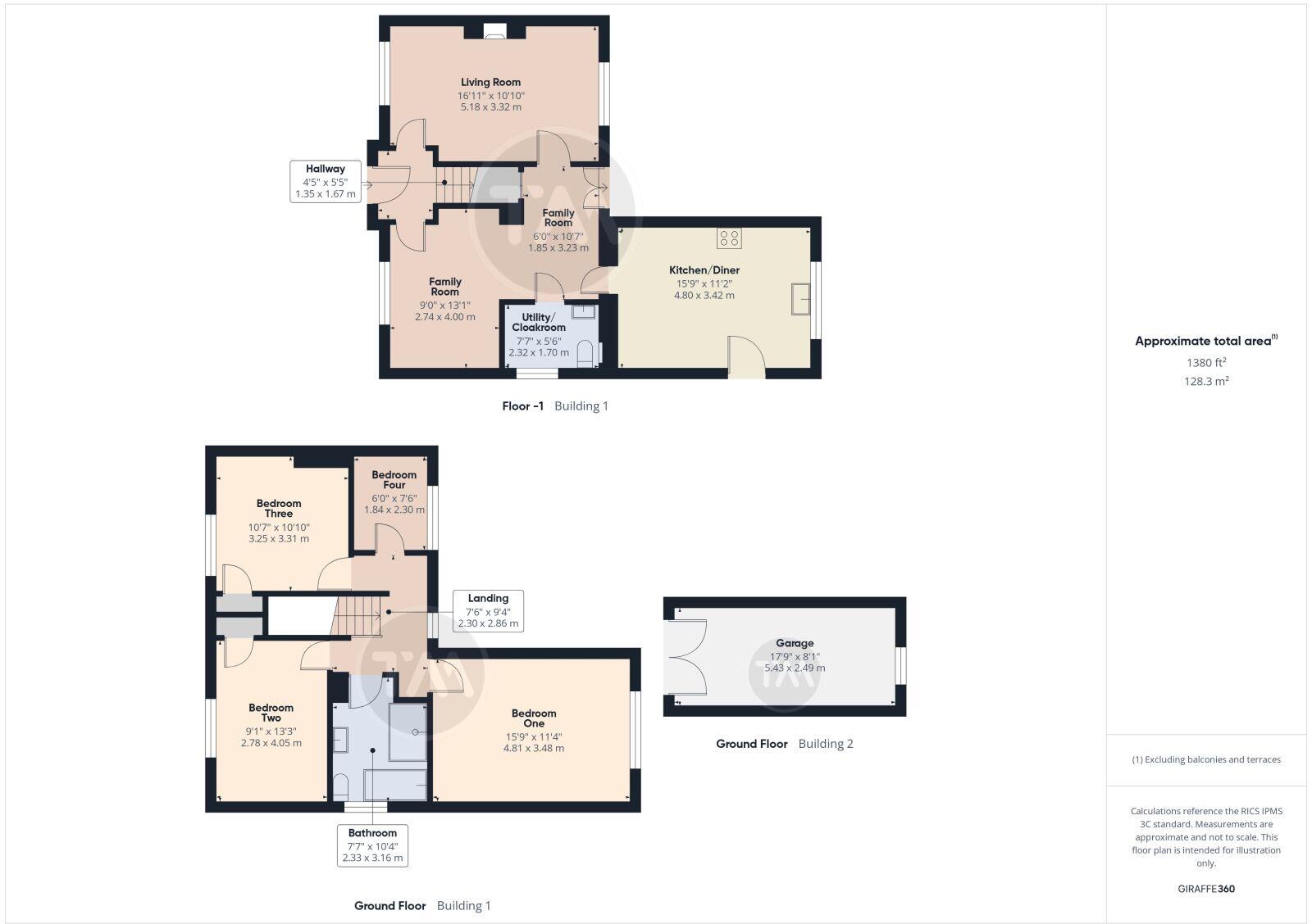 School Lane, Alconbury, Huntingdon, PE28 floorplan
