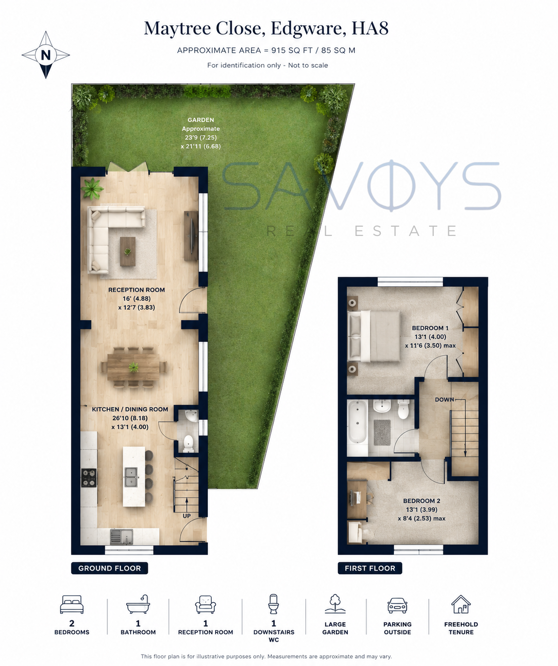 Maytree Close, Edgware, HA8 floorplan