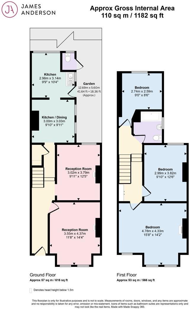 Second Avenue, London, SW14 floorplan